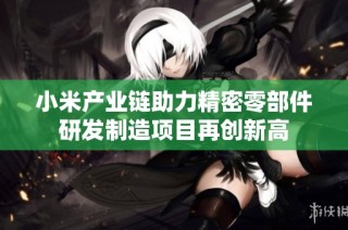 小米产业链助力精密零部件研发制造项目再创新高