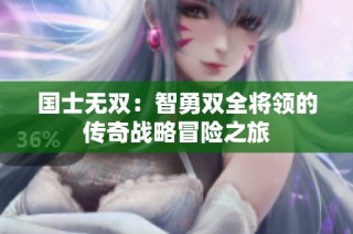 国士无双：智勇双全将领的传奇战略冒险之旅