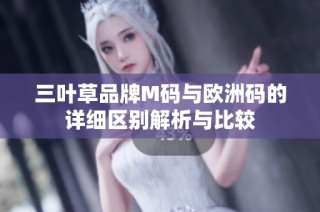 三叶草品牌M码与欧洲码的详细区别解析与比较