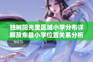 独树阳光里区域小学分布详解及东昌小学位置关系分析
