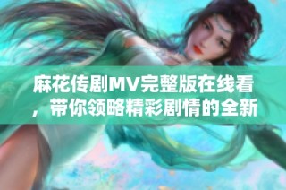 麻花传剧MV完整版在线看，带你领略精彩剧情的全新体验