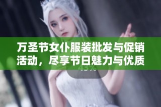 万圣节女仆服装批发与促销活动，尽享节日魅力与优质选择