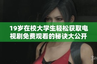 19岁在校大学生轻松获取电视剧免费观看的秘诀大公开