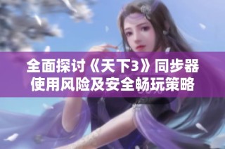 全面探讨《天下3》同步器使用风险及安全畅玩策略