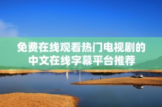 免费在线观看热门电视剧的中文在线字幕平台推荐