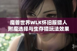 魔兽世界WLK怀旧服猎人附魔选择与生存猎玩法效果详解分析