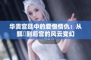 华贵宫廷中的爱恨情仇：从甄嬛到后宫的风云变幻