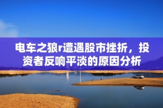 电车之狼r遭遇股市挫折，投资者反响平淡的原因分析