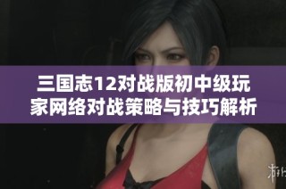 三国志12对战版初中级玩家网络对战策略与技巧解析