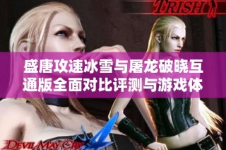盛唐攻速冰雪与屠龙破晓互通版全面对比评测与游戏体验分析