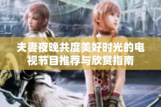 夫妻夜晚共度美好时光的电视节目推荐与欣赏指南
