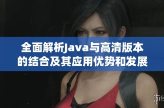 全面解析Java与高清版本的结合及其应用优势和发展前景