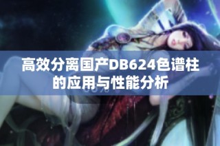 高效分离国产DB624色谱柱的应用与性能分析