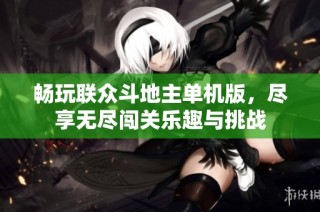 畅玩联众斗地主单机版，尽享无尽闯关乐趣与挑战