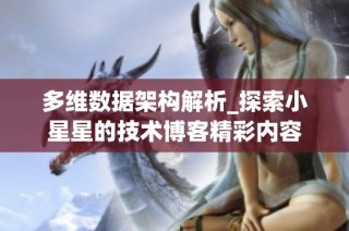 多维数据架构解析_探索小星星的技术博客精彩内容