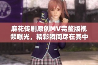 麻花传剧原创MV完整版视频曝光，精彩瞬间尽在其中尽情观看吧