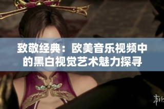 致敬经典：欧美音乐视频中的黑白视觉艺术魅力探寻