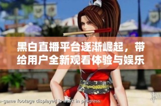 黑白直播平台逐渐崛起，带给用户全新观看体验与娱乐享受