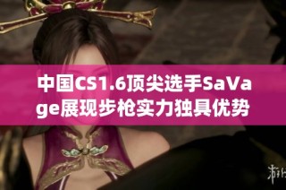 中国CS1.6顶尖选手SaVage展现步枪实力独具优势