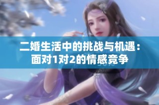 二婚生活中的挑战与机遇：面对1对2的情感竞争