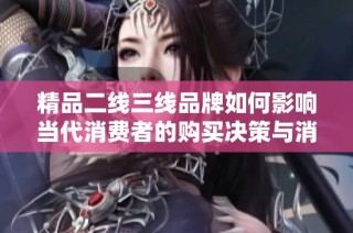 精品二线三线品牌如何影响当代消费者的购买决策与消费体验