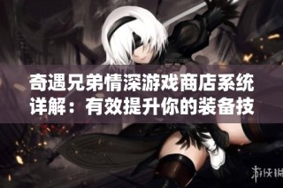 奇遇兄弟情深游戏商店系统详解：有效提升你的装备技巧与策略分享