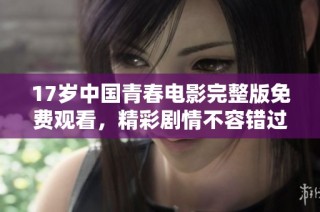 17岁中国青春电影完整版免费观看，精彩剧情不容错过