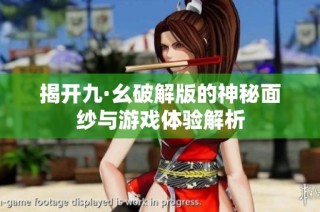 揭开九·幺破解版的神秘面纱与游戏体验解析