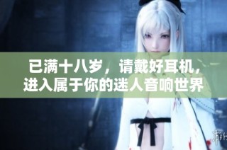 已满十八岁，请戴好耳机，进入属于你的迷人音响世界