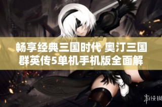 畅享经典三国时代 奥汀三国群英传5单机手机版全面解读与体验指南