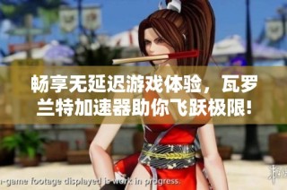 畅享无延迟游戏体验，瓦罗兰特加速器助你飞跃极限!