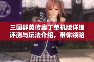 三国群英传奥丁单机版详细评测与玩法介绍，带你领略经典策略游戏魅力