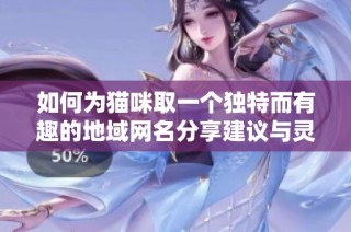 如何为猫咪取一个独特而有趣的地域网名分享建议与灵感