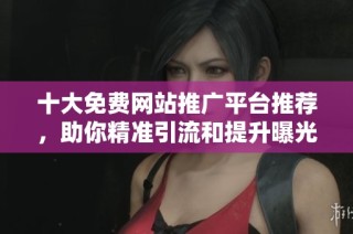 十大免费网站推广平台推荐，助你精准引流和提升曝光率