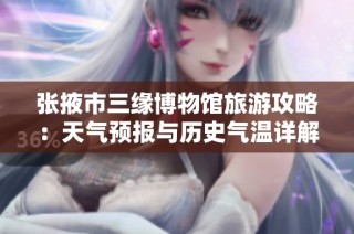 张掖市三缘博物馆旅游攻略：天气预报与历史气温详解