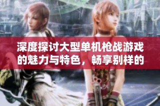 深度探讨大型单机枪战游戏的魅力与特色，畅享别样的端游与手游体验