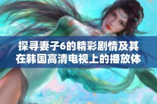 探寻妻子6的精彩剧情及其在韩国高清电视上的播放体验