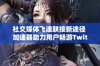 社交媒体飞速联接新途径 加速器助力用户畅游Twitter