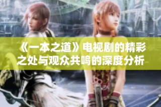 《一本之道》电视剧的精彩之处与观众共鸣的深度分析