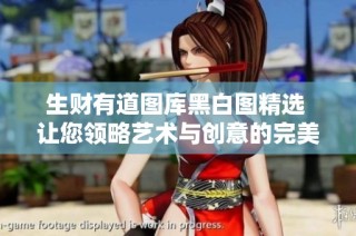 生财有道图库黑白图精选 让您领略艺术与创意的完美结合