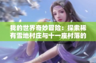 我的世界奇妙冒险：探索稀有雪地村庄与十一座村落的神秘之旅