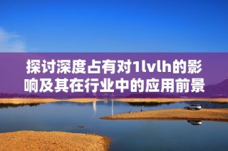 探讨深度占有对1lvlh的影响及其在行业中的应用前景