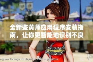 全新鉴黄师应用程序安装指南，让你更智能地识别不良内容