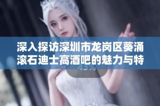 深入探访深圳市龙岗区葵涌滚石迪士高酒吧的魅力与特色
