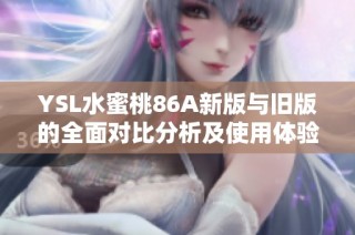 YSL水蜜桃86A新版与旧版的全面对比分析及使用体验分享
