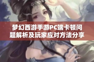 梦幻西游手游PC端卡顿问题解析及玩家应对方法分享