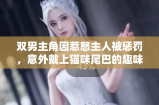 双男主角因惹怒主人被惩罚，意外戴上猫咪尾巴的趣味故事