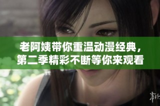 老阿姨带你重温动漫经典，第二季精彩不断等你来观看！