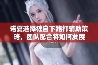诺夏选择独自下路打辅助策略，团队配合将如何发展