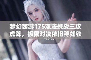 梦幻西游175双法挑战三攻虎阵，极限对决依旧稳如铁蛋！